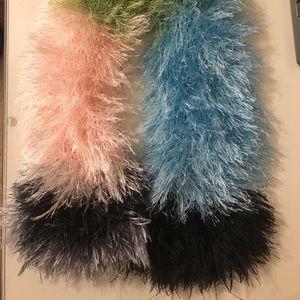 New Fun Fur Multi color Scarf
